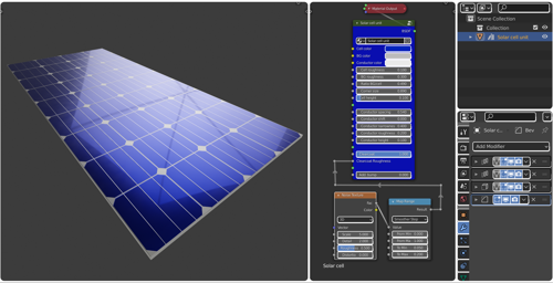 Custom Solar Cell Unit preview image